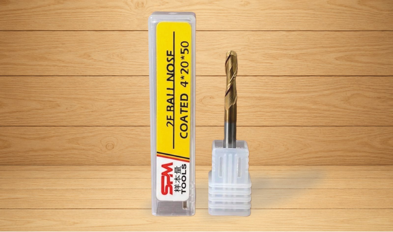 2F BALL NOSE COATED 4*20*50